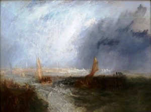 Ostend by Joseph Mallord William Turner Oil Painting