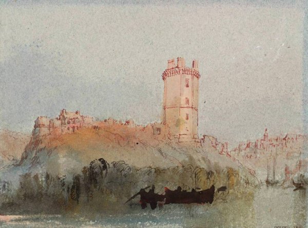 Main Product Photo of Oudon, the Tower Painting by Joseph Mallord William Turner