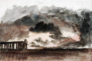 Paestum by Joseph Mallord William Turner Oil Painting