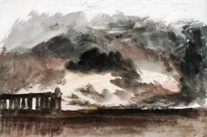 Paestum by Joseph Mallord William Turner - Oil Painting Reproduction