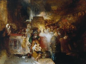 Pilate Washing His Hands by Joseph Mallord William Turner Oil Painting