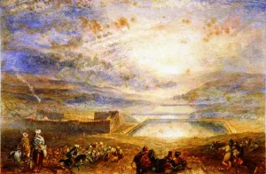 Pools of Solomon painting by Joseph Mallord William Turner