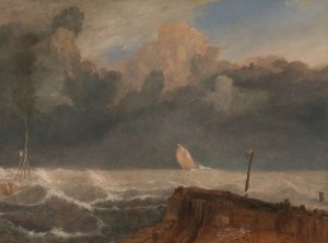 Port Ruysdael by Joseph Mallord William Turner Oil Painting