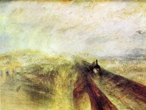 Rail, Steam and Speed - the Great Western Railway painting by Joseph Mallord William Turner