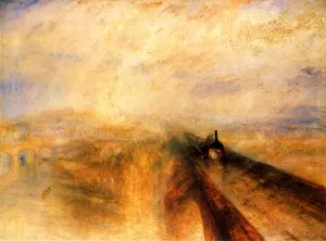 Rain, Steam and Speed - The Great Western Railway painting by Joseph Mallord William Turner