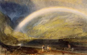 Rainbow by Joseph Mallord William Turner - Oil Painting Reproduction