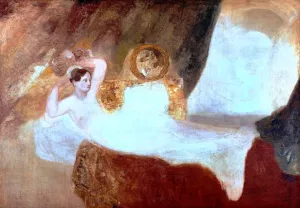 Reclining Venus by Joseph Mallord William Turner Oil Painting