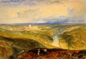 Richmond, Yorkshire by Joseph Mallord William Turner Oil Painting