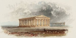 Rogers's 'Italy' - Temples of Paestum