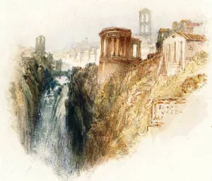 Rogers's 'Italy' - Tivoli painting by Joseph Mallord William Turner