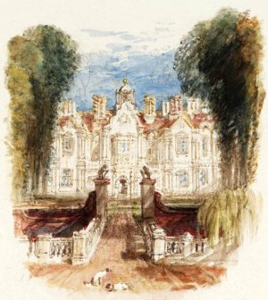 Rogers's 'Poems' - An Old Manor House by Joseph Mallord William Turner Oil Painting