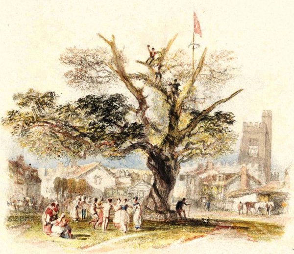 Main Product Photo of Rogers's 'Poems' - An Old Oak Painting by Joseph Mallord William Turner
