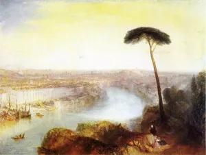 Rome from Mount Aventine by Joseph Mallord William Turner - Oil Painting Reproduction