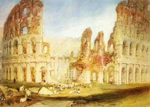 Rome: The Colosseum Oil painting by Joseph Mallord William Turner