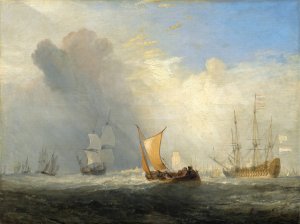 Rotterdam Ferry-Boat Oil painting by Joseph Mallord William Turner