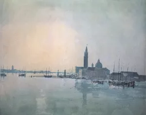 San Giorgio Maggiore in the Morning by Joseph Mallord William Turner - Oil Painting Reproduction