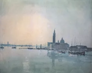 San Giorgio Maggiore in the Morning Oil painting by Joseph Mallord William Turner