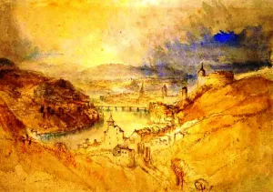 Schaffhausen by Joseph Mallord William Turner - Oil Painting Reproduction