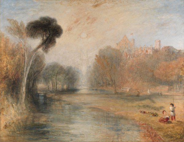 Schloss Rosenau, Coburg by Joseph Mallord William Turner - Hand-Painted Oil Painting Reproduction