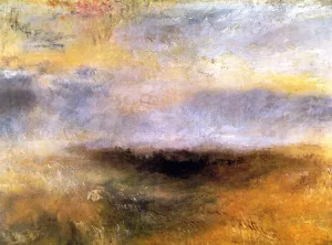 Seascape with Storm Coming On by Joseph Mallord William Turner Oil Painting