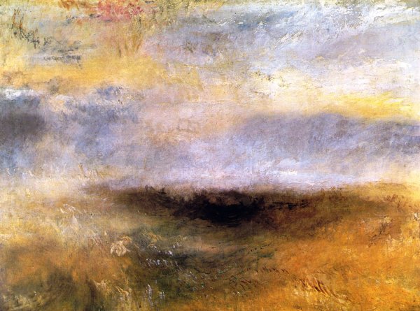 Main Product Photo of Seascape with Storm Coming On Painting by Joseph Mallord William Turner