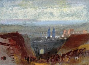 Sedan from the South-East by Joseph Mallord William Turner Oil Painting