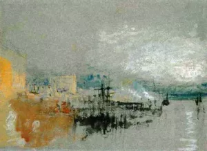Shipping with Buildings, Venice painting by Joseph Mallord William Turner