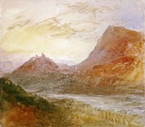 Sion, Rhone or Splugen by Joseph Mallord William Turner Oil Painting