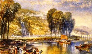 St Cloud by Joseph Mallord William Turner Oil Painting