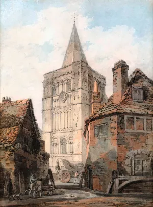 St Mary's Church, Dover by Joseph Mallord William Turner - Oil Painting Reproduction