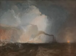 Staffa, Fingal's Cave Oil painting by Joseph Mallord William Turner