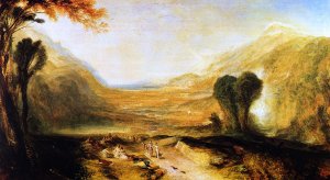 Story of Apollo and Daphne by Joseph Mallord William Turner Oil Painting