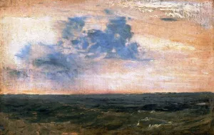 Study of Sea and Sky, Isle of Wight by Joseph Mallord William Turner Oil Painting