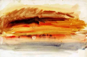 Sunset 2 painting by Joseph Mallord William Turner