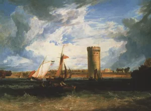 Tabley, the Seat of Sir J.F. Leicester by Joseph Mallord William Turner Oil Painting