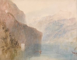 Tell's Chapel, Lake Lucerne by Joseph Mallord William Turner Oil Painting