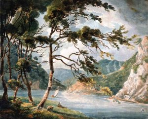 The Avon Near Wallis's Wall by Joseph Mallord William Turner Oil Painting