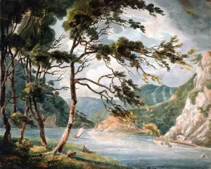 The Avon Near Wallis's Wall by Joseph Mallord William Turner Oil Painting