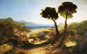 The Bay of Baiae, with Apollo and the Sibyl Oil painting by Joseph Mallord William Turner