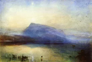 The Blue Rigi: Lake of Lucerne - Sunrise by Joseph Mallord William Turner - Oil Painting Reproduction