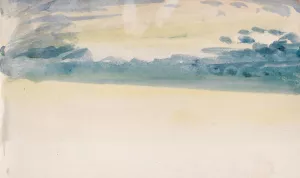 The Channel Sketchbook 11 by Joseph Mallord William Turner Oil Painting