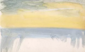 The Channel Sketchbook 13 by Joseph Mallord William Turner Oil Painting