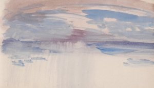 The Channel Sketchbook 15 by Joseph Mallord William Turner Oil Painting