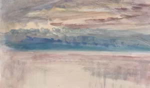 The Channel Sketchbook 17 by Joseph Mallord William Turner Oil Painting