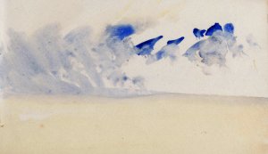 The Channel Sketchbook 2 by Joseph Mallord William Turner Oil Painting
