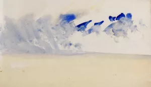 The Channel Sketchbook 2 by Joseph Mallord William Turner Oil Painting