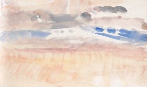 The Channel Sketchbook 20 by Joseph Mallord William Turner Oil Painting
