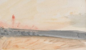 The Channel Sketchbook 23 by Joseph Mallord William Turner Oil Painting