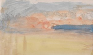 The Channel Sketchbook 26 by Joseph Mallord William Turner Oil Painting