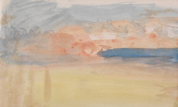 The Channel Sketchbook 26  by Joseph Mallord William Turner - Hand-Painted Oil Painting Reproduction